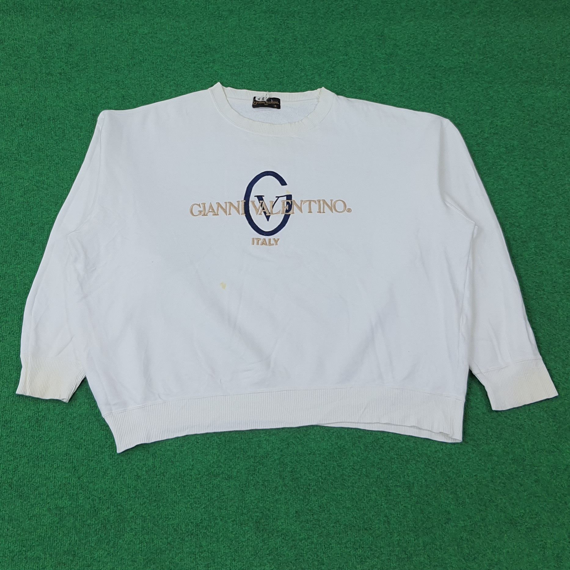 Gianni Valentino × Vintage Vintage Gianni Valentino Italy Designer Sweatshirts Size US XXL / EU 58 / 5 - 1 Thumbnail