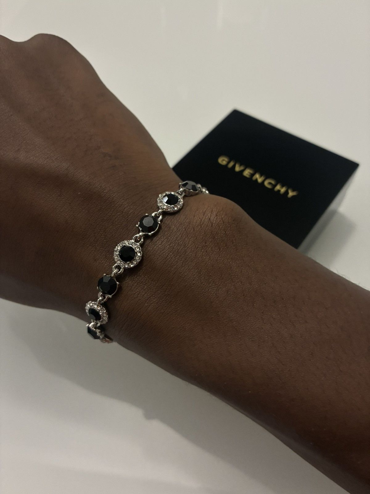 Givenchy Givenchy Crystal Flex Bracelet & Stud Earrings Set Size ONE SIZE - 3 Thumbnail