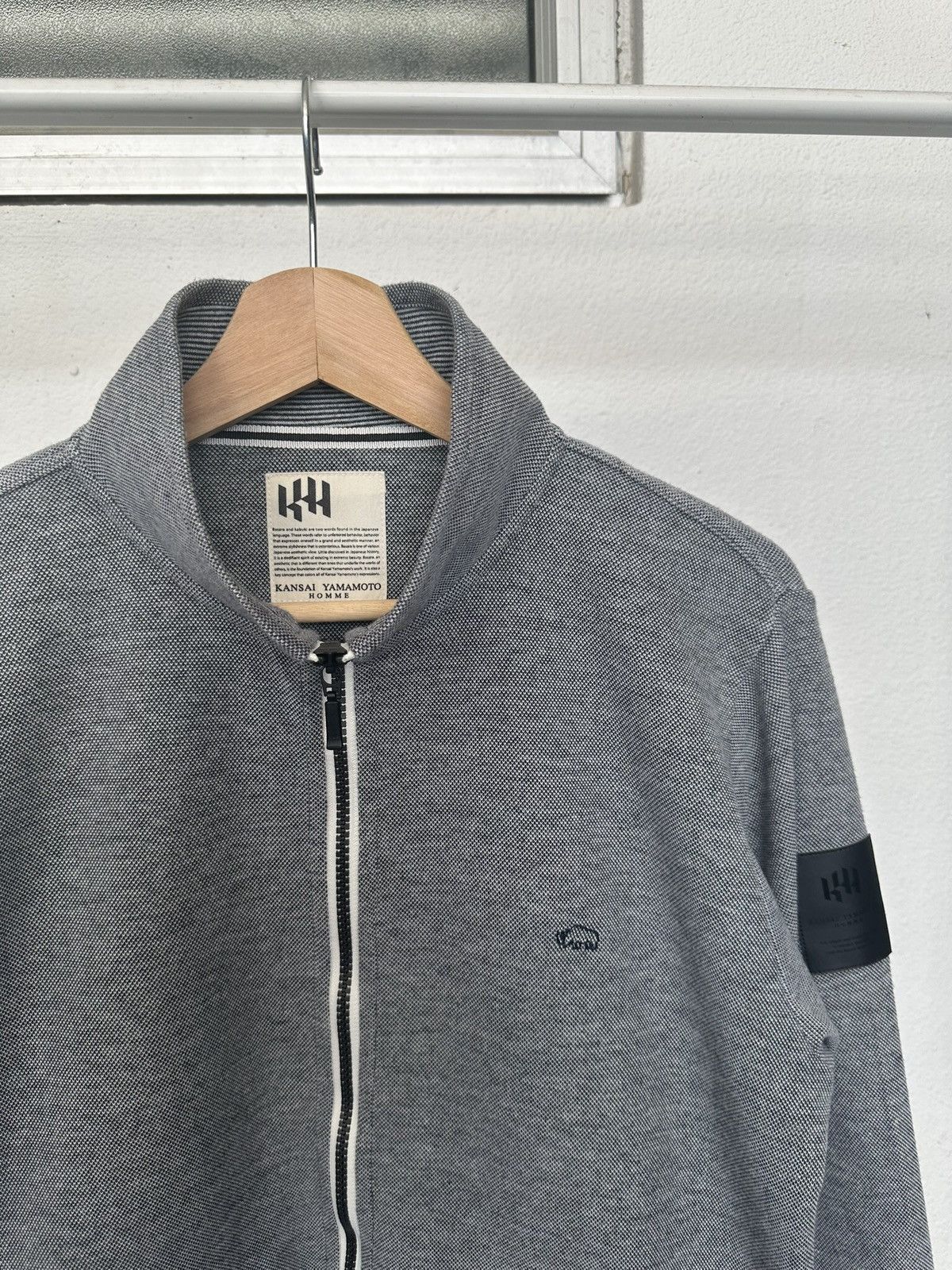 Kansai Yamamoto × Kenzo 00's Kansai Yamamoto Homme - Light zipper sweater Size US M / EU 48-50 / 2 - 9 Thumbnail