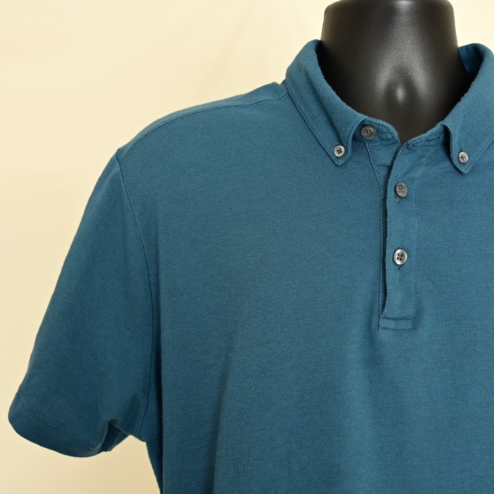 Vintage 14th & Union Polo Shirt Teal XL Short Sleeve Collared Pullover Men Button-Down 14th & Union Size US XL / EU 56 / 4 - 2 Thumbnail