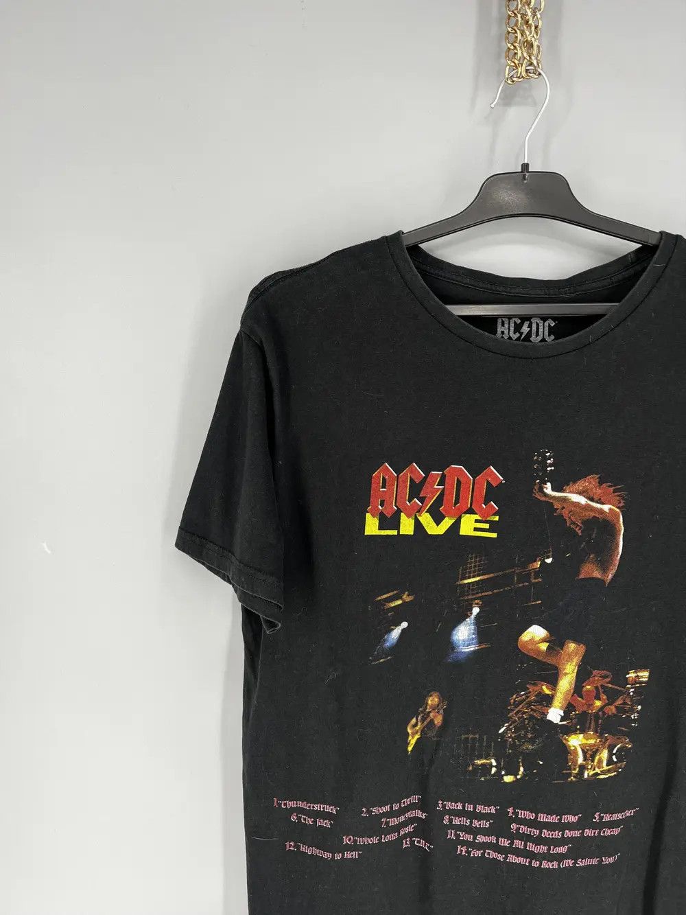 Band Tees VINTAGE AC DC TOUR ROCK BAND TEE T-SHIRT MEN'S SIZE M Size US S / EU 44-46 / 1 - 4 Thumbnail