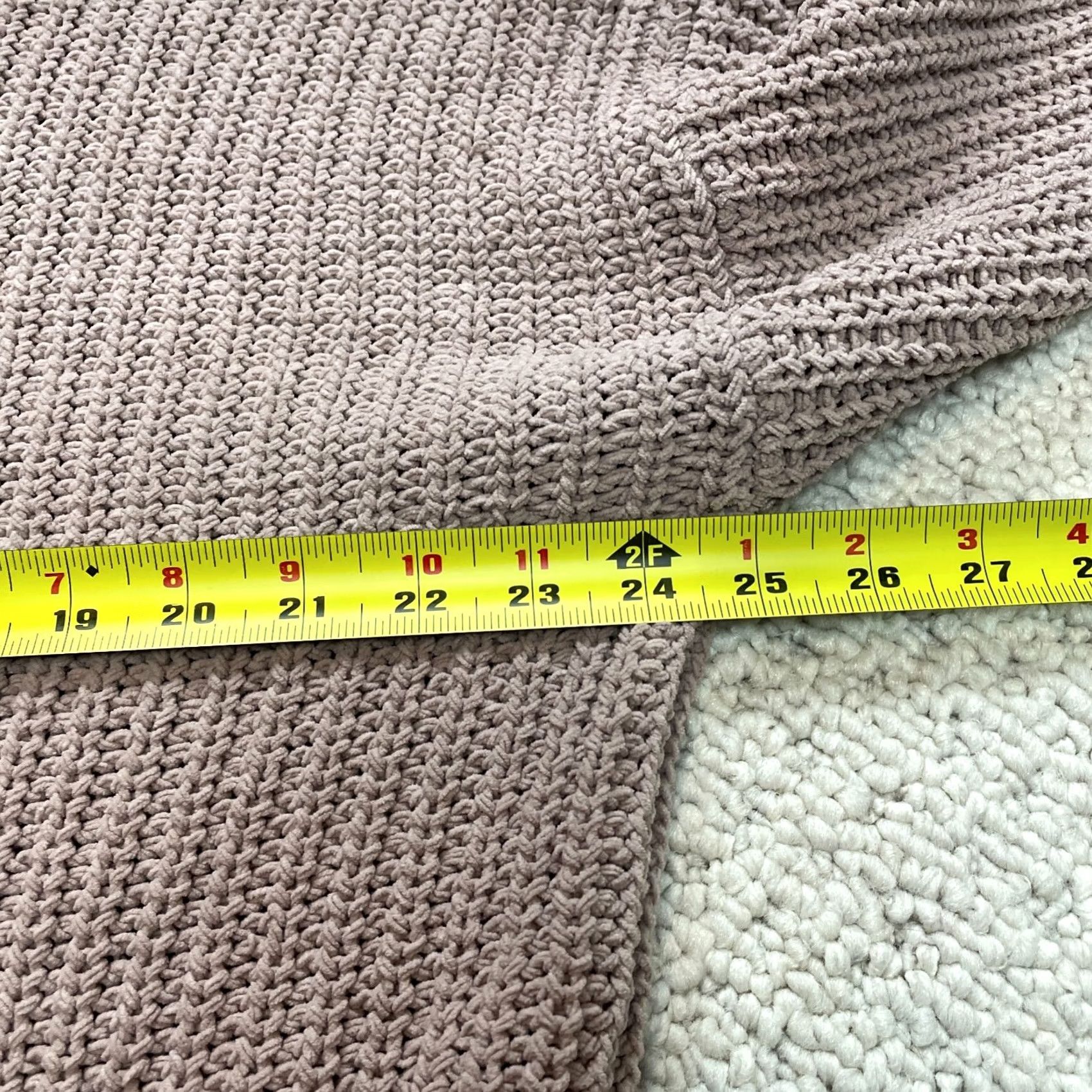 Vintage Aerie by American Eagle Sweater Womens Small Purple Turtleneck Knit Polyester Shirt Size S / US 4 / IT 40 - 4 Thumbnail