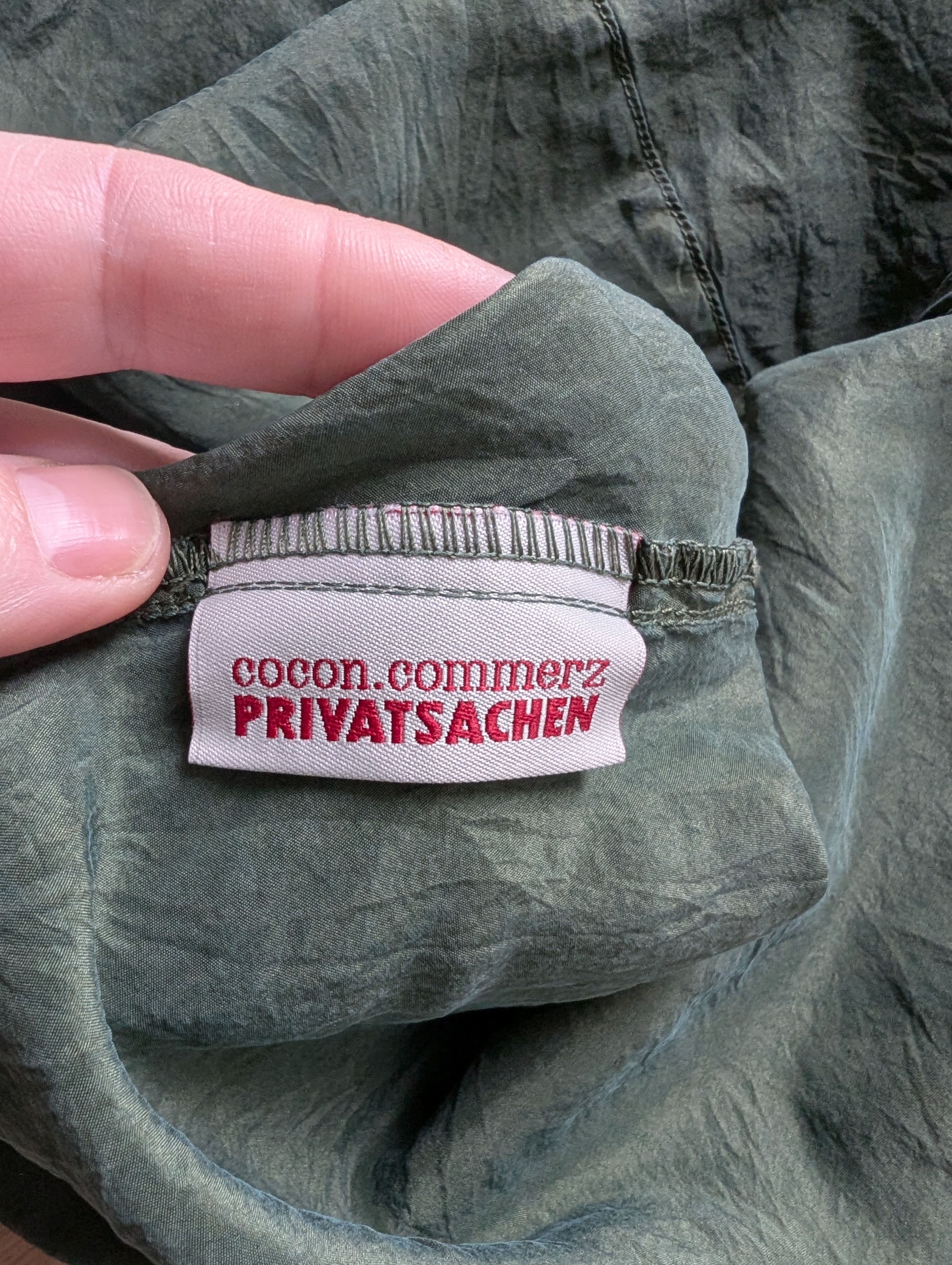 Other Cocon Commerz Privatsachen women's avant gard silk Dress Size L / US 10 / IT 46 - 6 Thumbnail