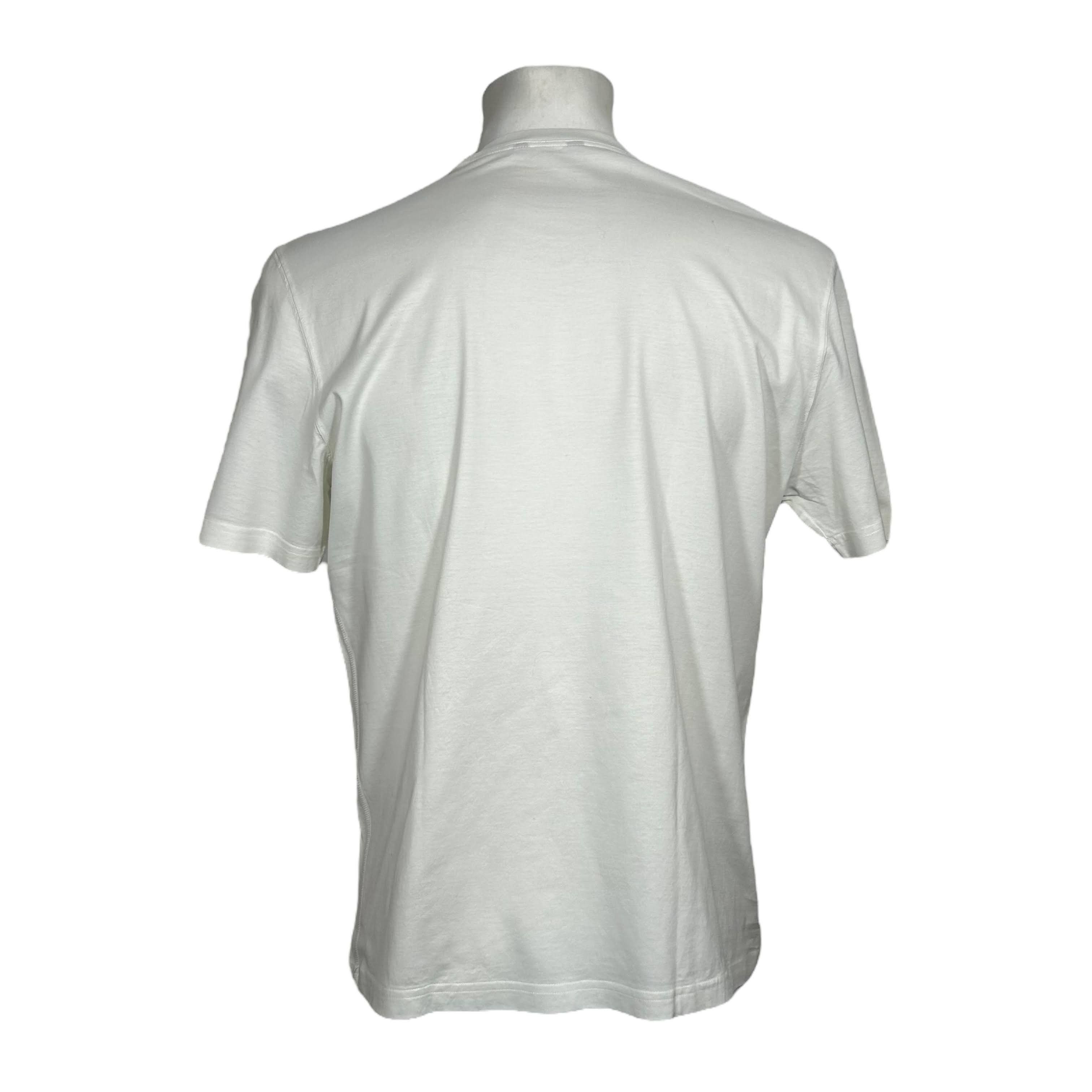 Belstaff Belstaff White Spellout Short Sleeve T-shirt Size Large Size US L / EU 52-54 / 3 - 2 Thumbnail