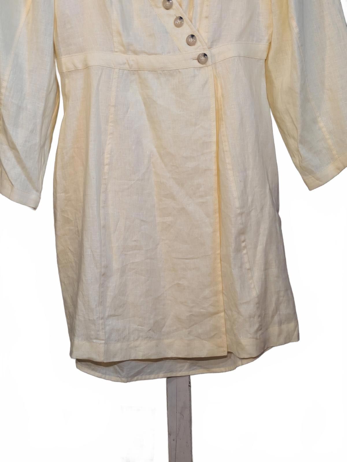 Baum und Pferdgarten Baum Und Pferdgarten Abrial Linen Mini Wrap Dress Size M / US 6-8 / IT 42-44 - 6 Thumbnail