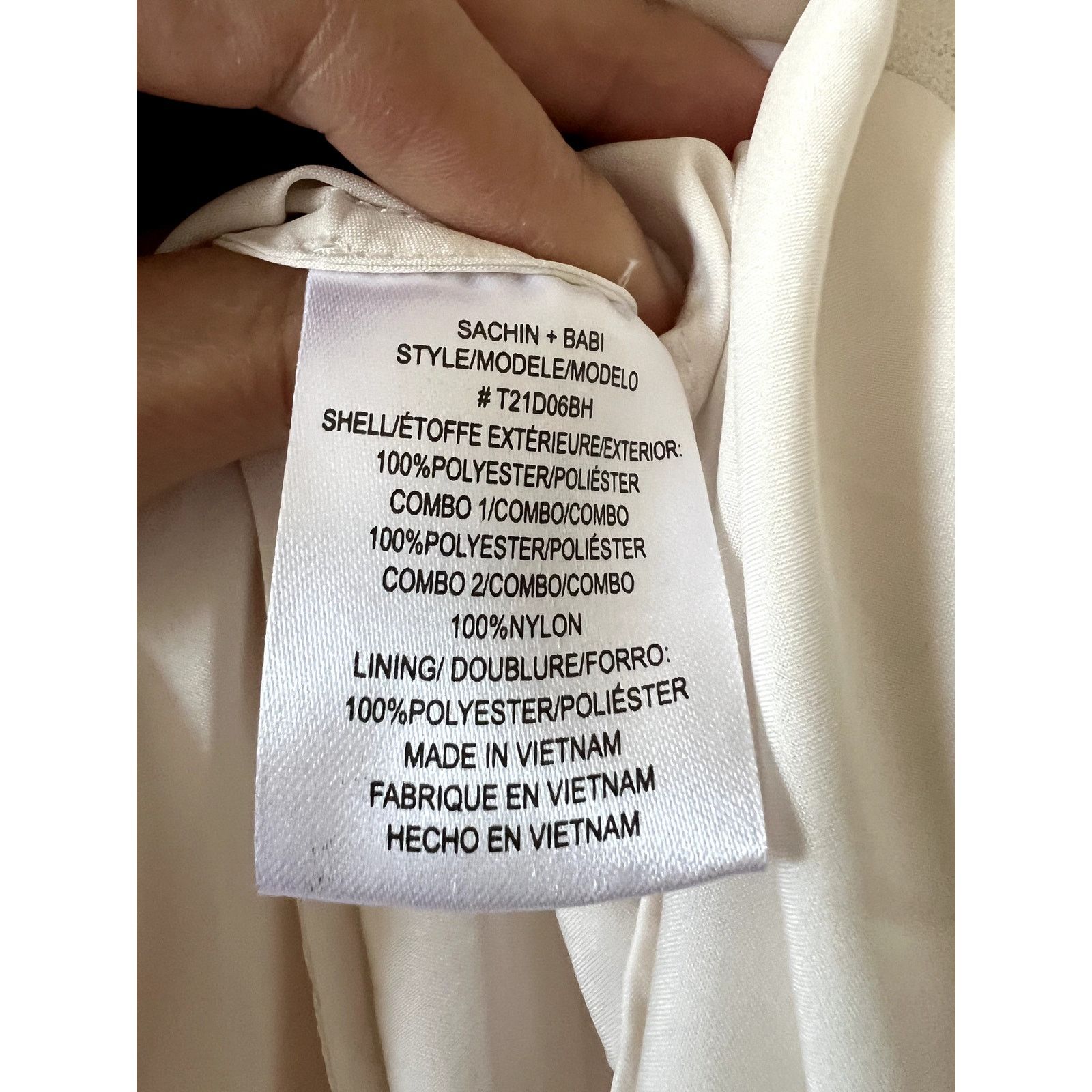 Sachin & Babi Sachin & Babi Carmina Gathered Organza Midi Dress In Ivory 4 Size S / US 4 / IT 40 - 10 Thumbnail