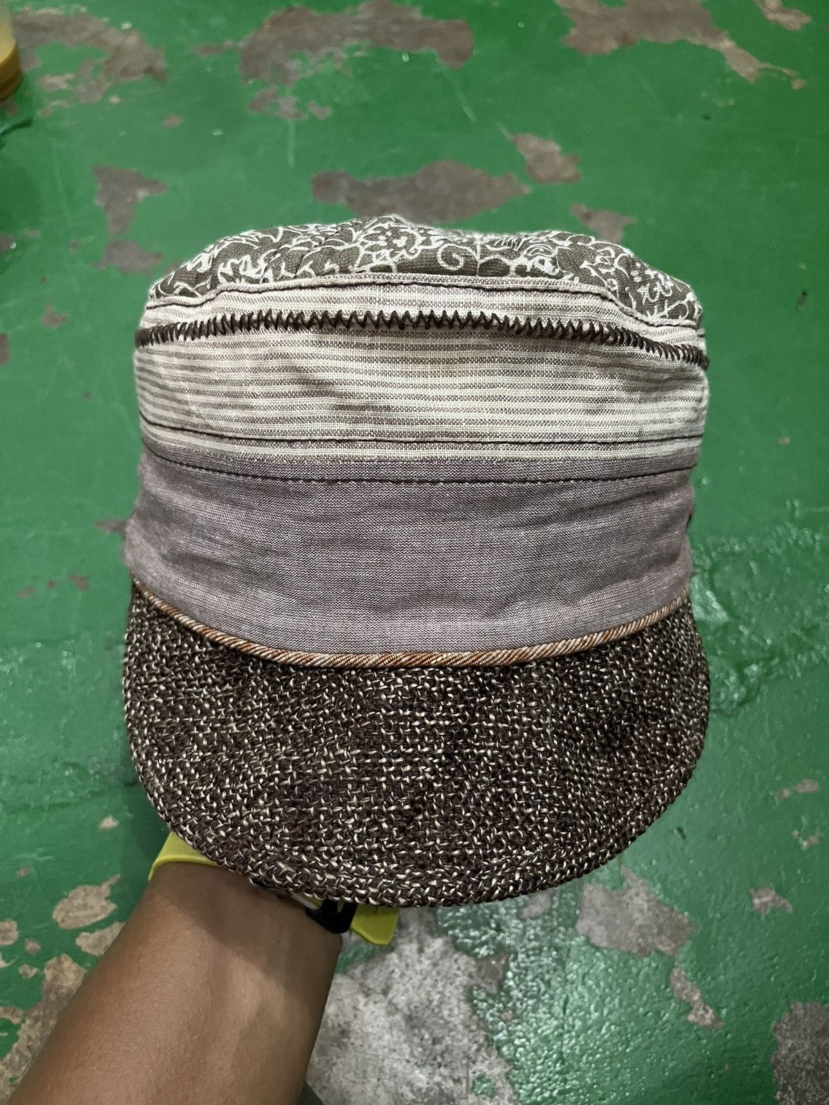 Japanese Brand × Vintage 🔥Grace Hats Sashiko Boro Japan Style Size ONE SIZE - 2 Thumbnail
