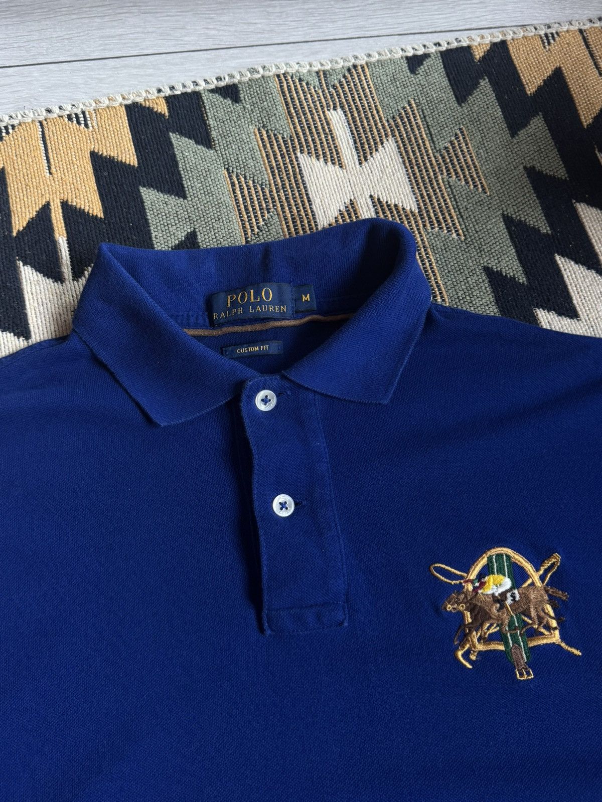 Polo Ralph Lauren Polo Ralph Lauren Y2K Logo Chief Kief T-shirt Size US M / EU 48-50 / 2 - 6 Thumbnail
