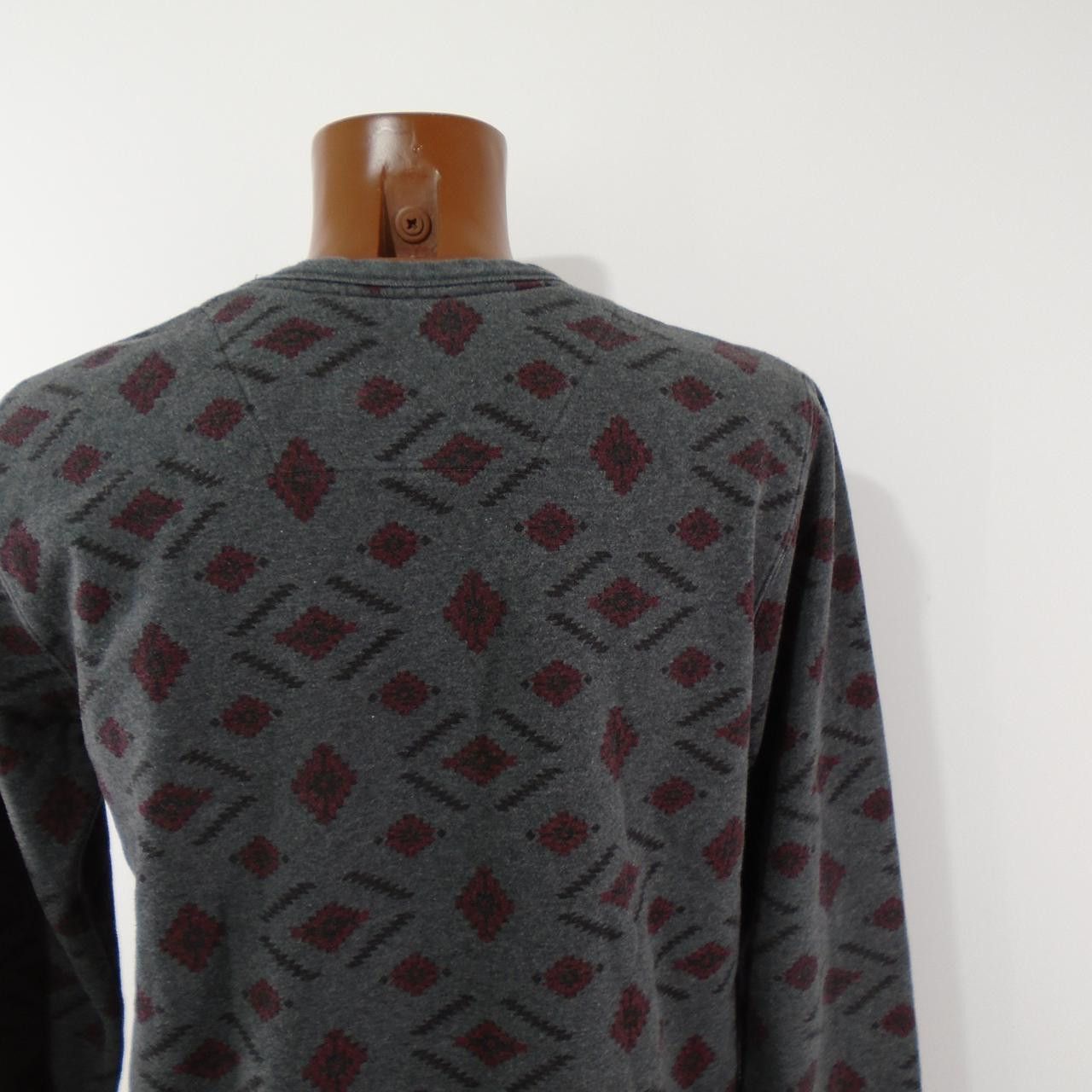 Vintage Men's Sweatshirt DC Shoes. Grey. M. Used. Good Size US M / EU 48-50 / 2 - 8 Thumbnail