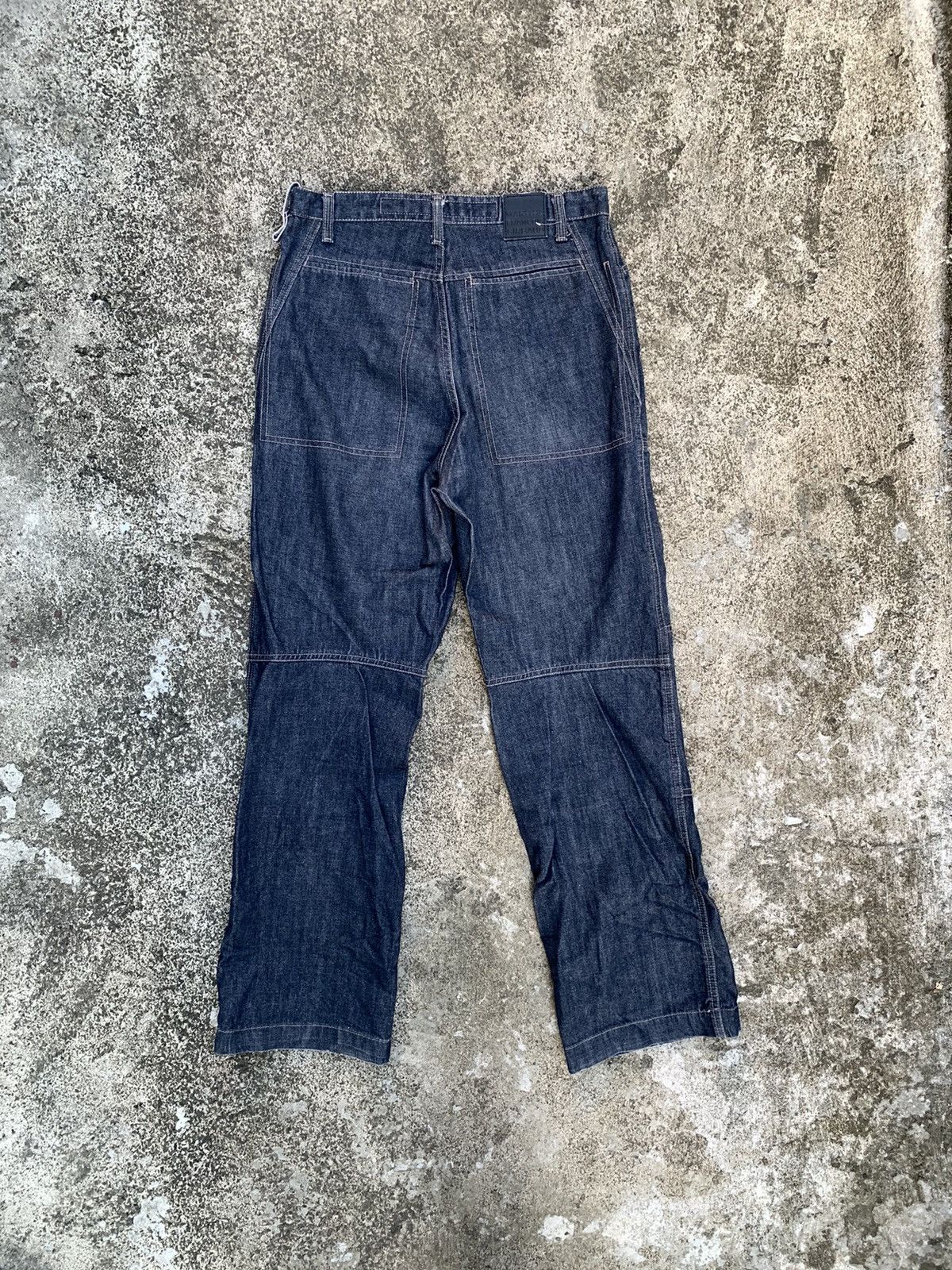Marithe + Francois Girbaud MFG Marithe Franchois Girbaud Double Knee Selvedge Size US 29 - 2 Thumbnail