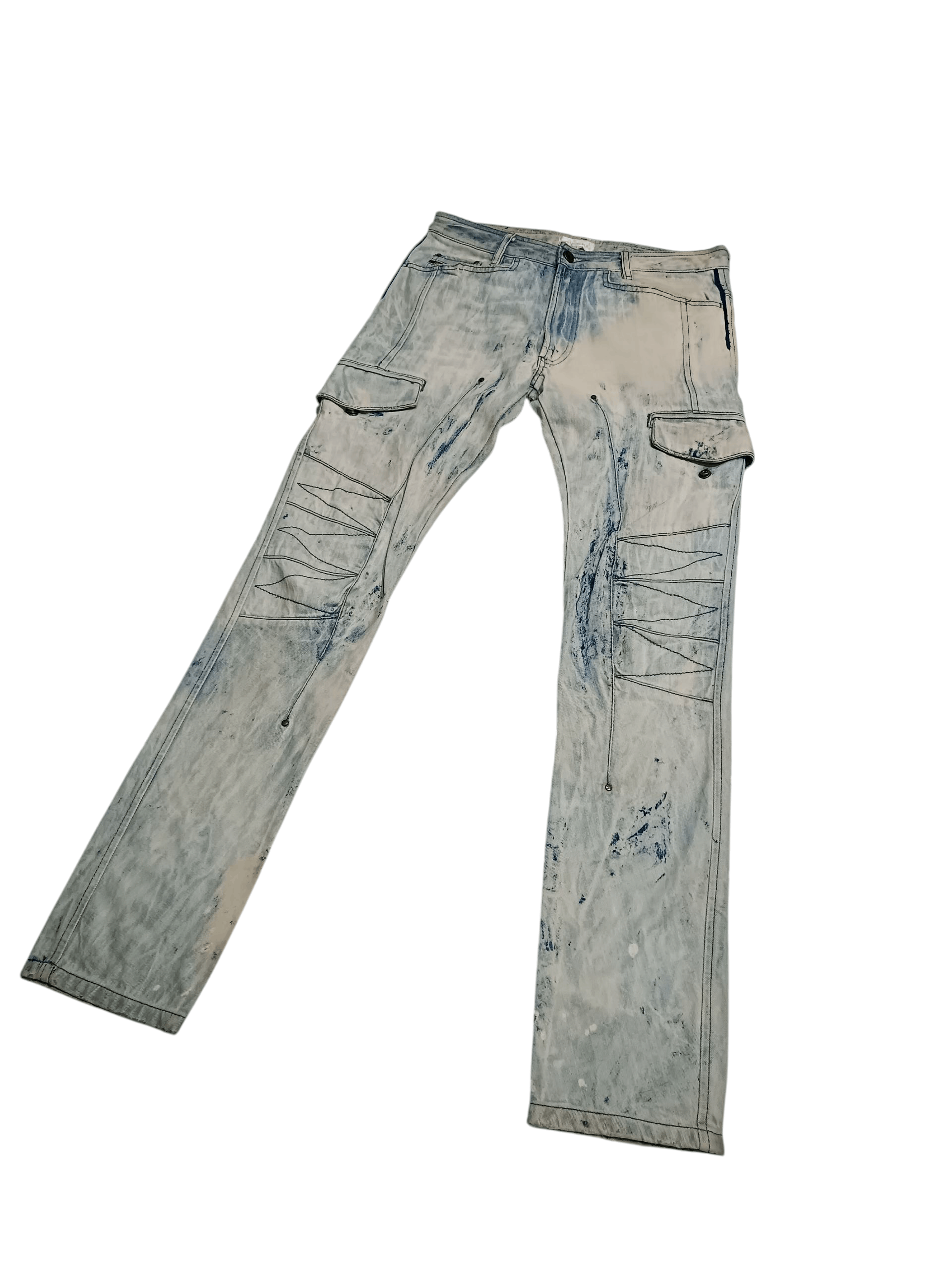 Diesel Diesel Acid Wash Biker jeans Size US 30 / EU 46 - 3 Thumbnail