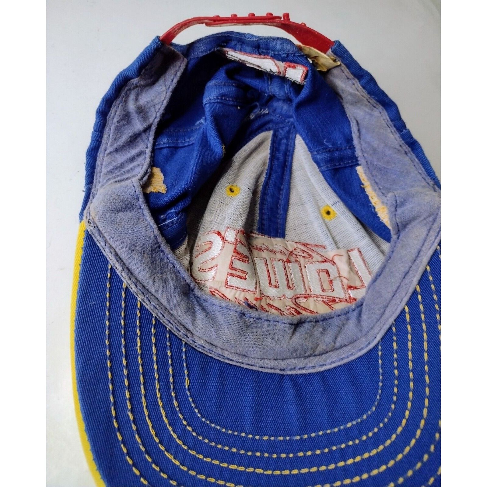 Vintage Team Lowe's 90s Racing Hat Cap #31 Mike Skinner Blue Snapbac Size ONE SIZE - 5 Thumbnail