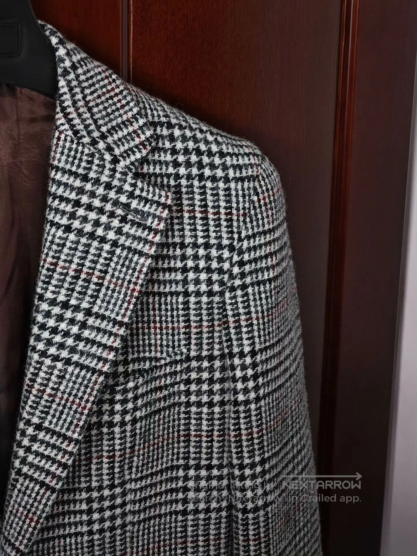 Japanese Brand British Moon Tweed Wool Blazer. Size US S / EU 44-46 / 1 - 2 Thumbnail