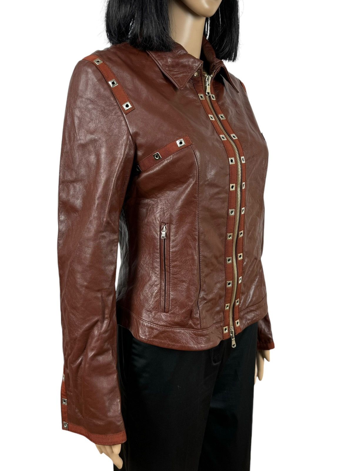 Other Manebo Made In Italy Genuine Leather Jacket size IT42 Size M / US 6-8 / IT 42-44 - 3 Thumbnail