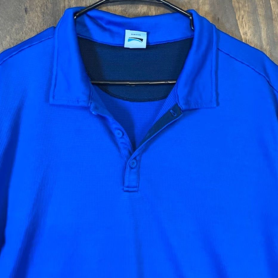 Alo Alo Mens Shirt Polo Blue Short Sleeve Athletic Cool Fit Polyester XXL Shirts Polo Shirt Blue 2XL Men Casual Athletic Golf White Additional: None Size US XXL / EU 58 / 5 - 2 Thumbnail