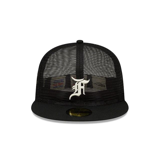 Essentials New Era Fear of God Essential Full Mesh 59FIFTY Fitted Hat Size 40 - 3 Thumbnail