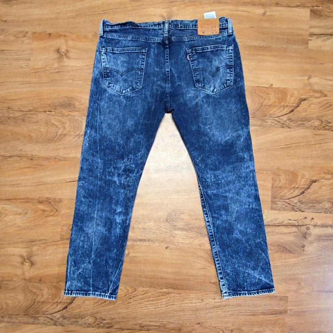 Levi's Levi's Acid Wash Jeans Classic Straight Leg Denim 36x30 Size US 36 / EU 52 - 1 Thumbnail