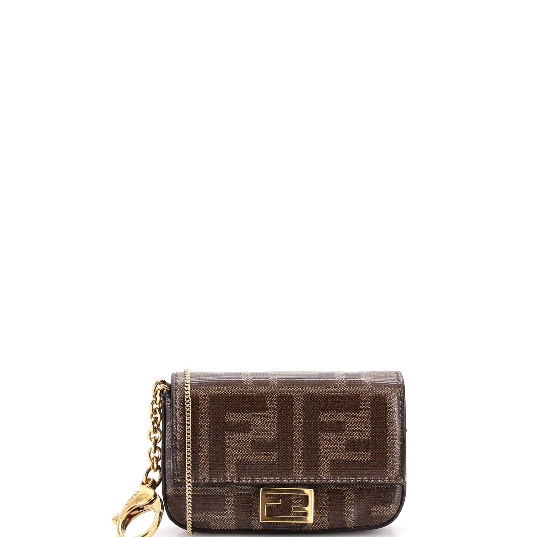 Fendi Chain Baguette Charm Bag Size ONE SIZE - 1 Thumbnail