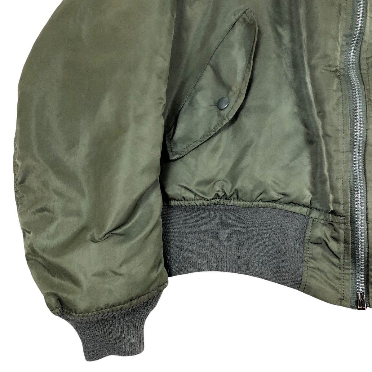 Alpha Industries Vintage 90s Alpha Industries MA-1 Bomber Jacket Size US L / EU 52-54 / 3 - 4 Thumbnail