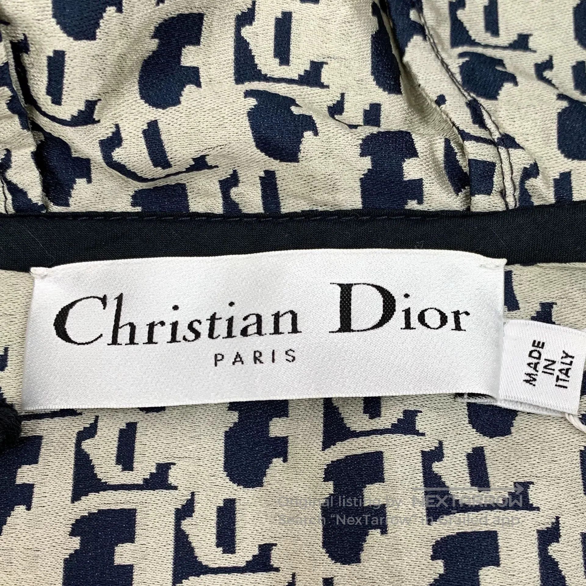 dior color logo hoodie jumpsuit with drawstring.