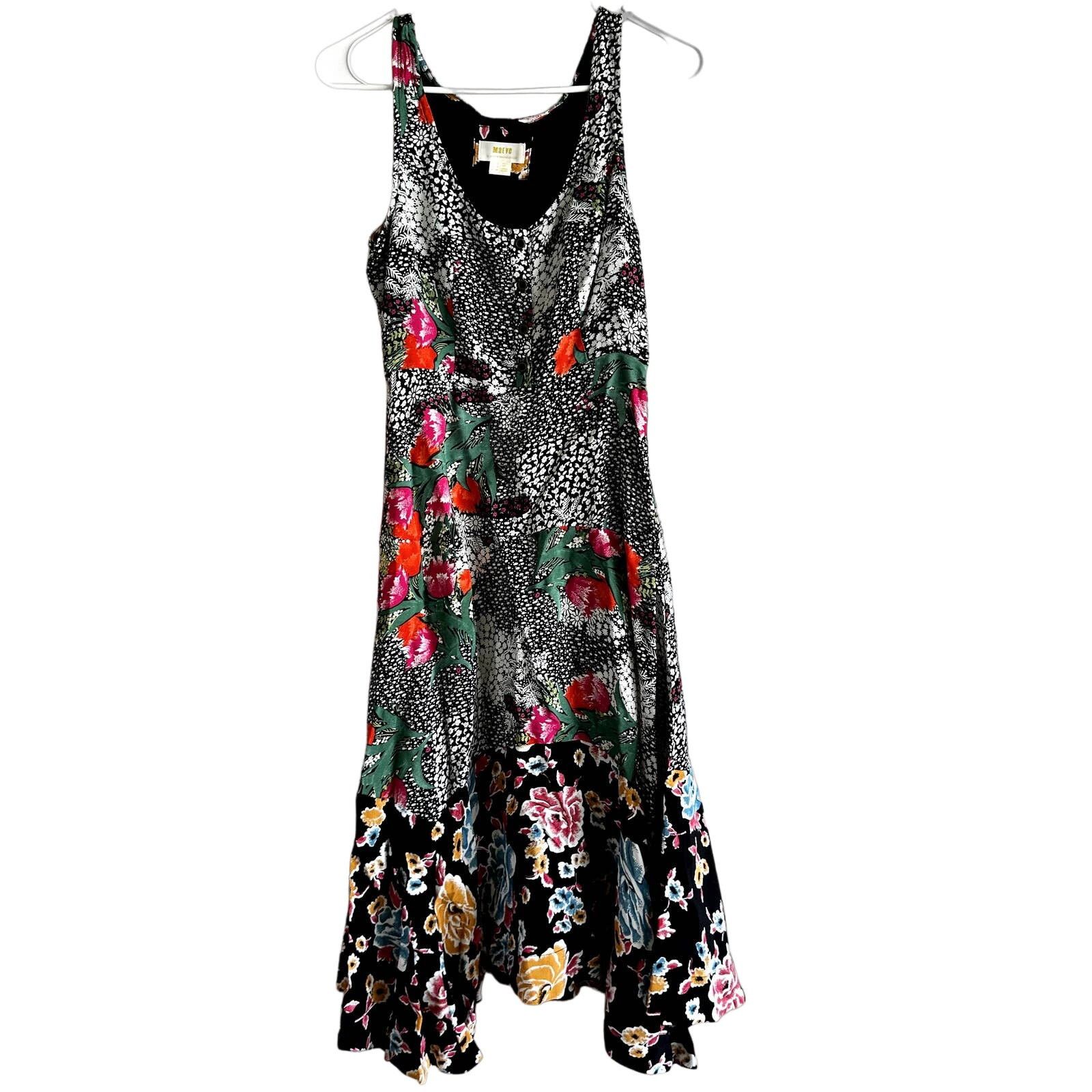 anthropologie maeve off the shoulder mixed print midi dress Off-the-Shoulder Mixed-Print Maxi Dress