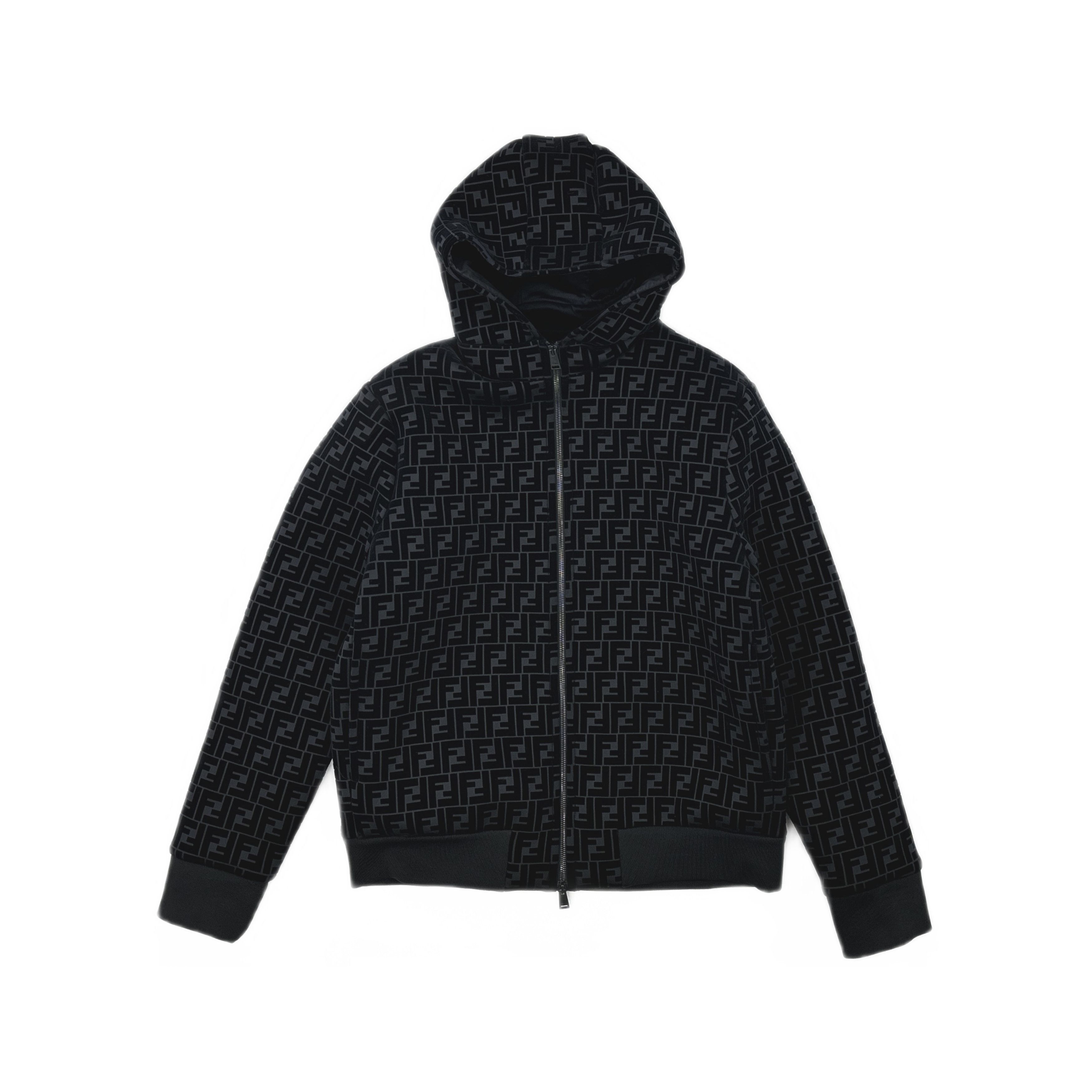 Fendi Fendi FF Logo Zip-Up Light Jacket Size M Size US M / EU 48-50 / 2 - 1 Thumbnail