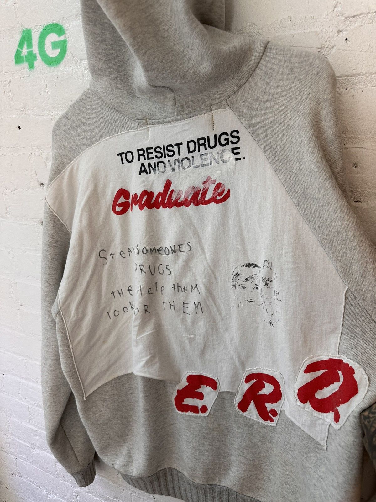 Enfants Riches Deprimes ERD 1 of 5 HAND DRAWN DRUGS DARE HOODIE M-XL Size US M / EU 48-50 / 2 - 5 Thumbnail