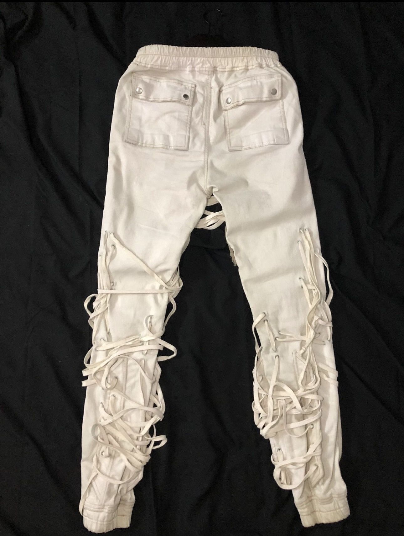 Rick Owens RICK OWENS SS20 THOMAS JOGGERS Size US 32 / EU 48 - 2 Thumbnail