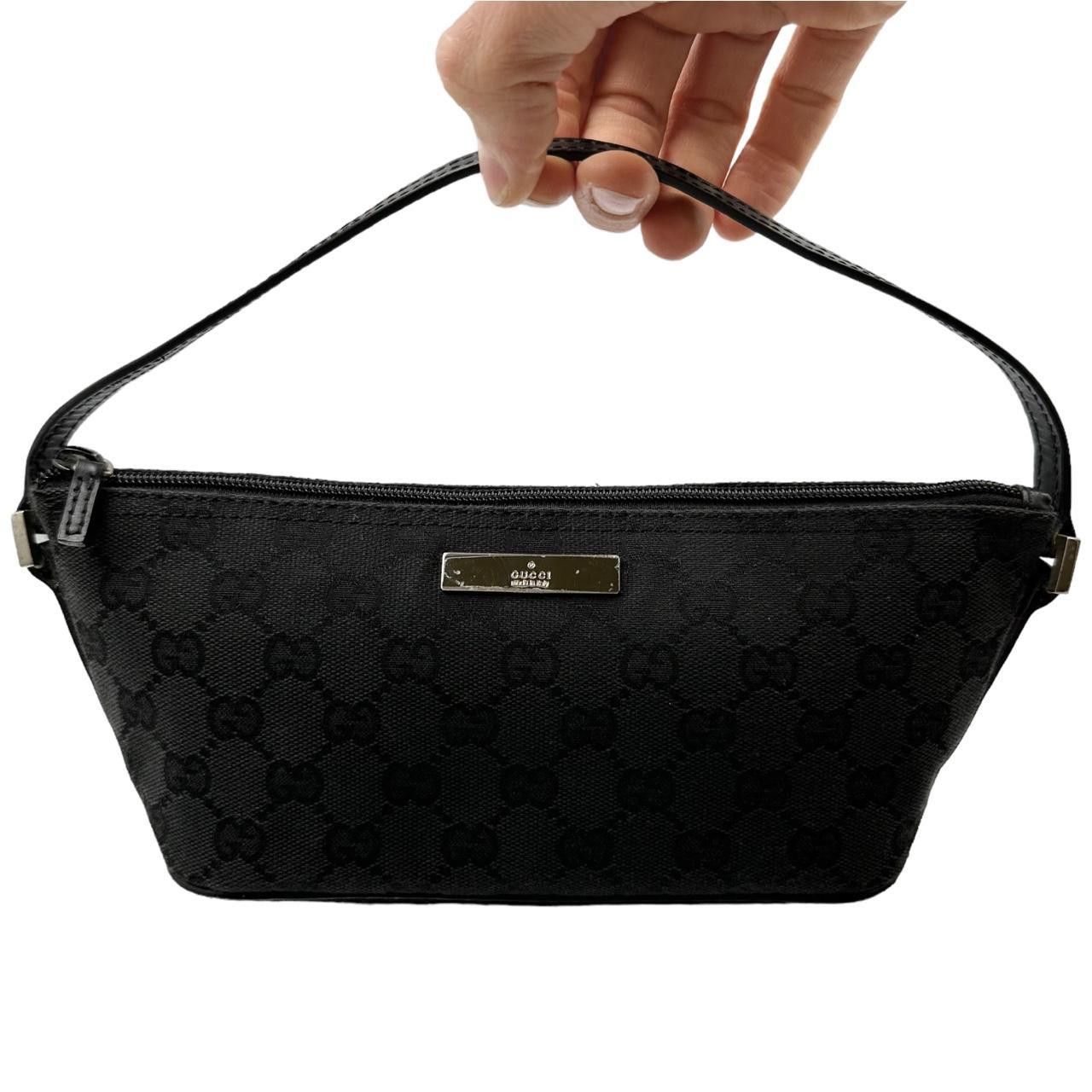 Vintage Gucci Pochette Monogram Shoulder Bag