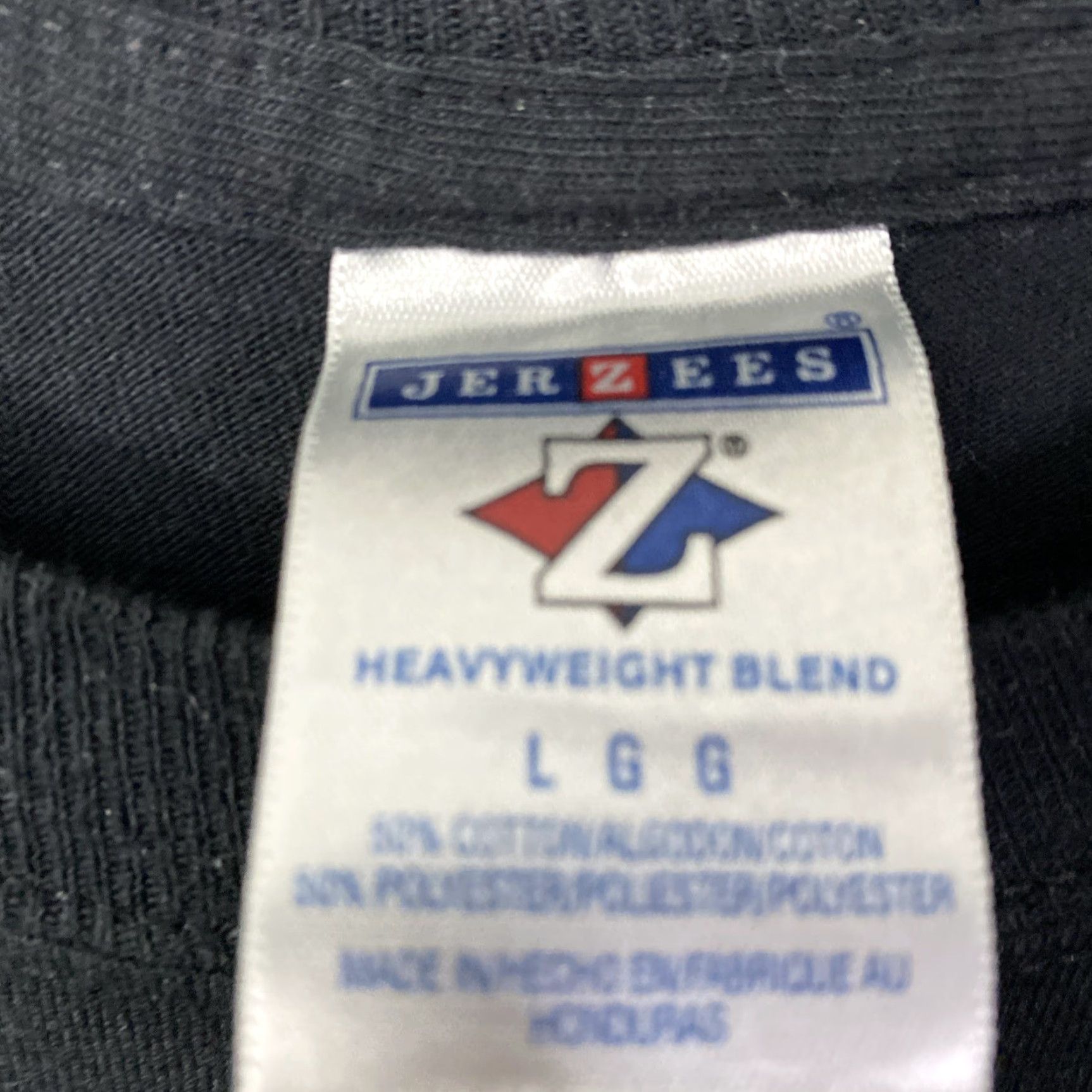 Jerzees VINTAGE Jersey T-Shirt Men L Black 90s Motorcycle Biker Wildwood New Jersey Bike Week 2007 JERZEES Fade Size US L / EU 52-54 / 3 - 4 Thumbnail