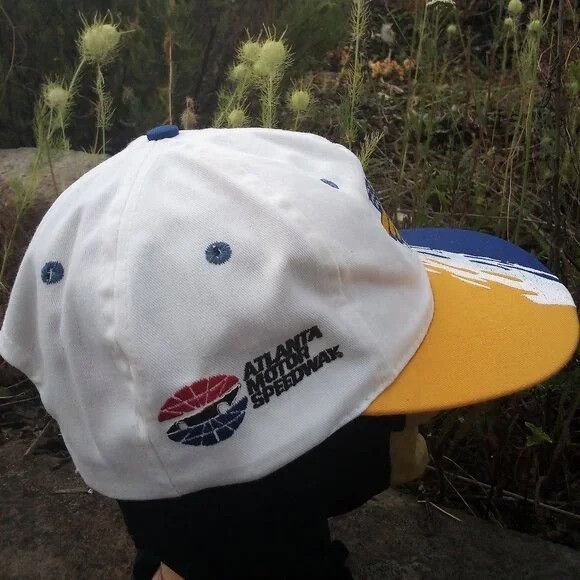 Vintage DS Vintage NAPA 500 Atlanta Motor Speedway Snap Back Hat Size ONE SIZE - 4 Thumbnail