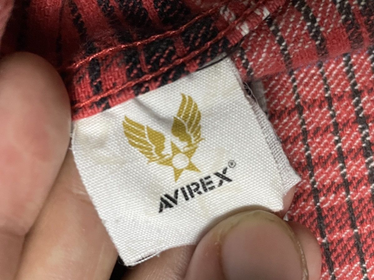 Avirex × Vintage Vintage Avirex Flannel Shirt (50) Size US L / EU 52-54 / 3 - 7 Thumbnail