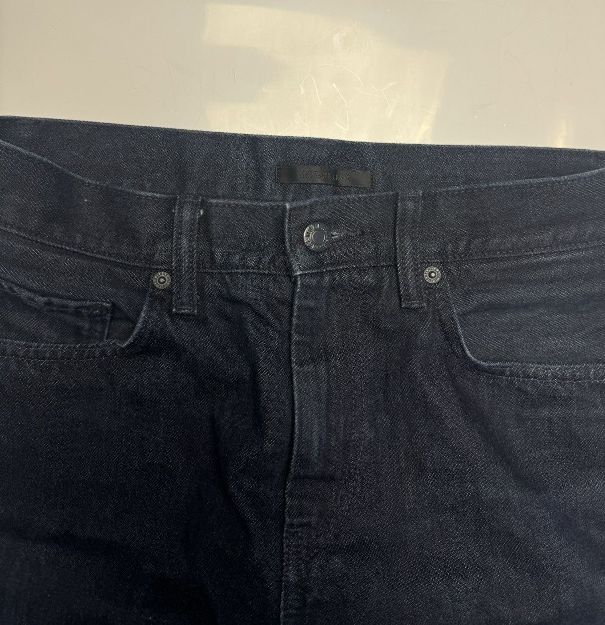 Helmut Lang × Uniqlo Helmut Lang & Uniqlo Straight Jeans Size US 30 / EU 46 - 9 Thumbnail