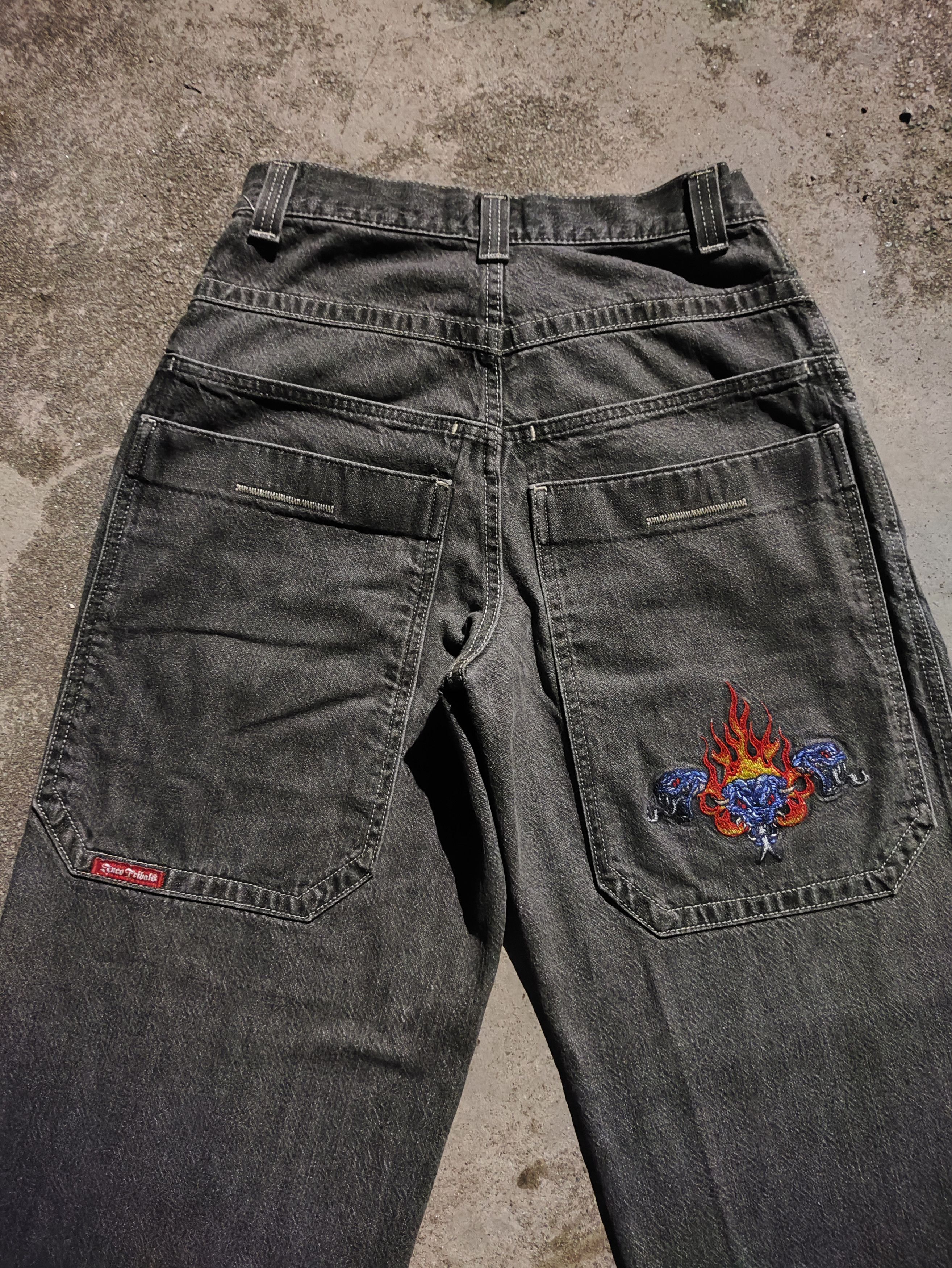Affliction × JNCO JNCO Tribal baggy jeans Size US 27 - 9 Thumbnail