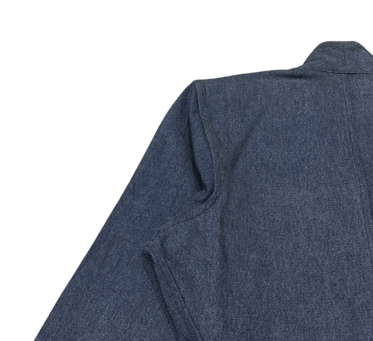 Y's Vintage Y’s Sample By Yohji Yamamoto Mandarin Denim Jacket Size M / US 6-8 / IT 42-44 - 15 Thumbnail