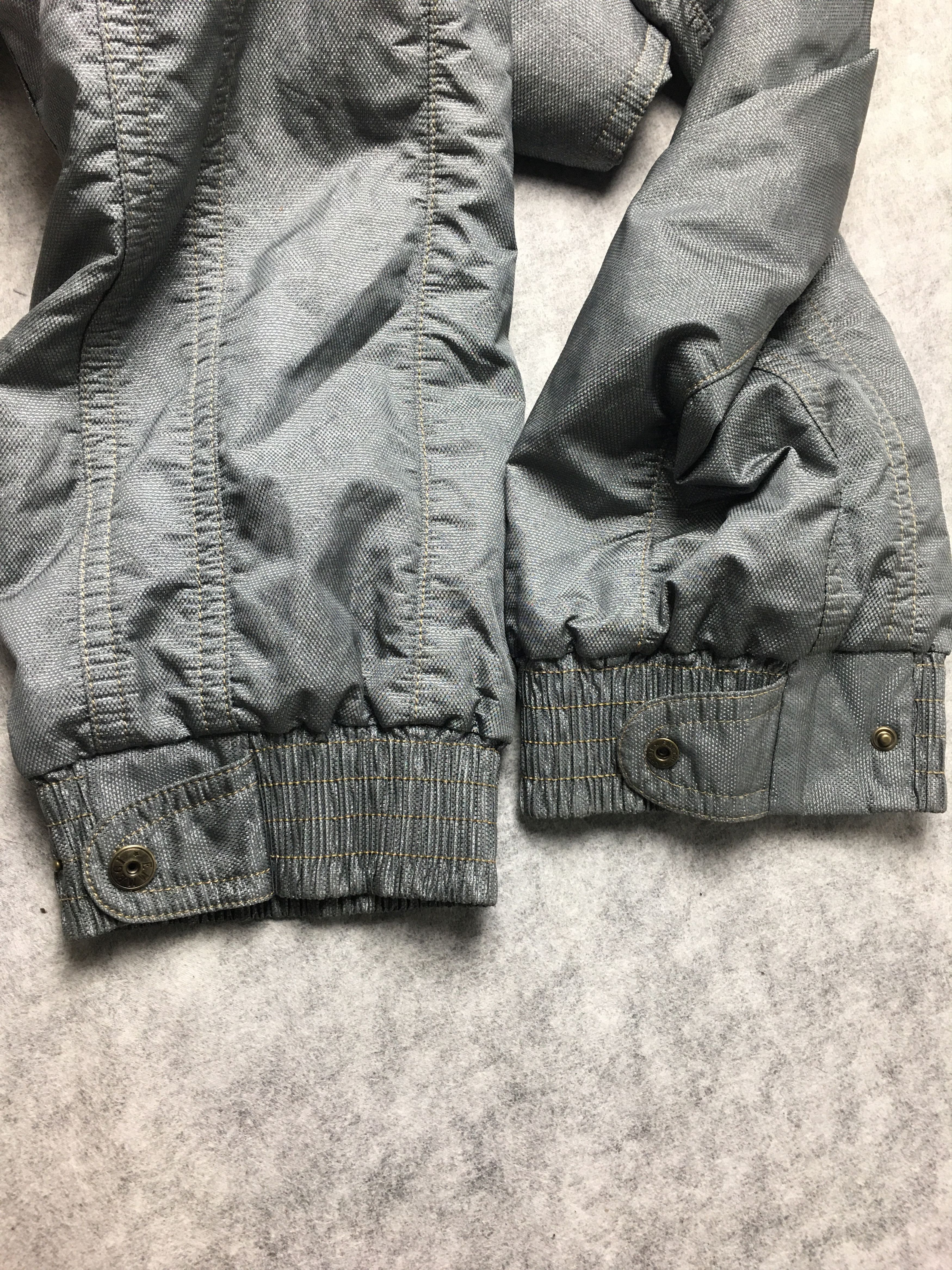 Vintage Rare 80s Vintage EMMEGI Gold One Piece Ski Suit Size 27" / US 4 / IT 40 - 15 Thumbnail