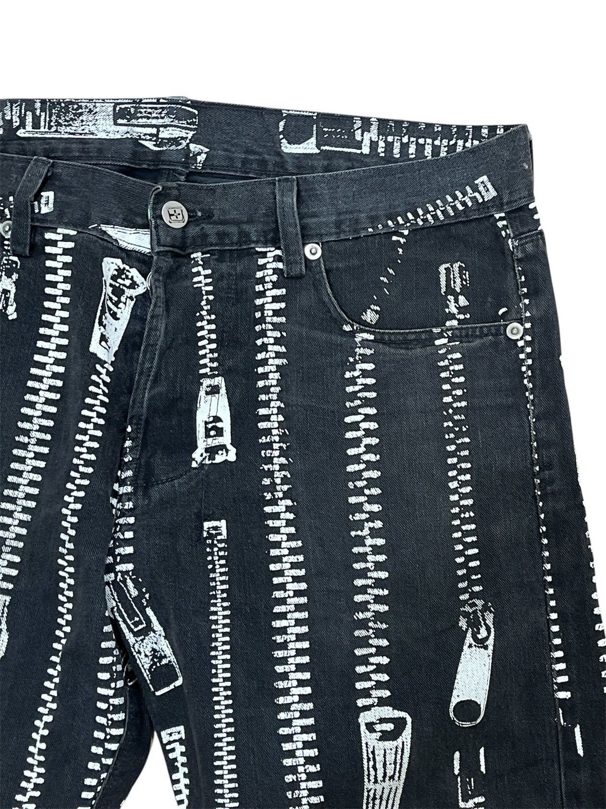 Jeremy Scott Travis Scott Zipper Print Short Pants Size US 34 / EU 50 - 3 Thumbnail