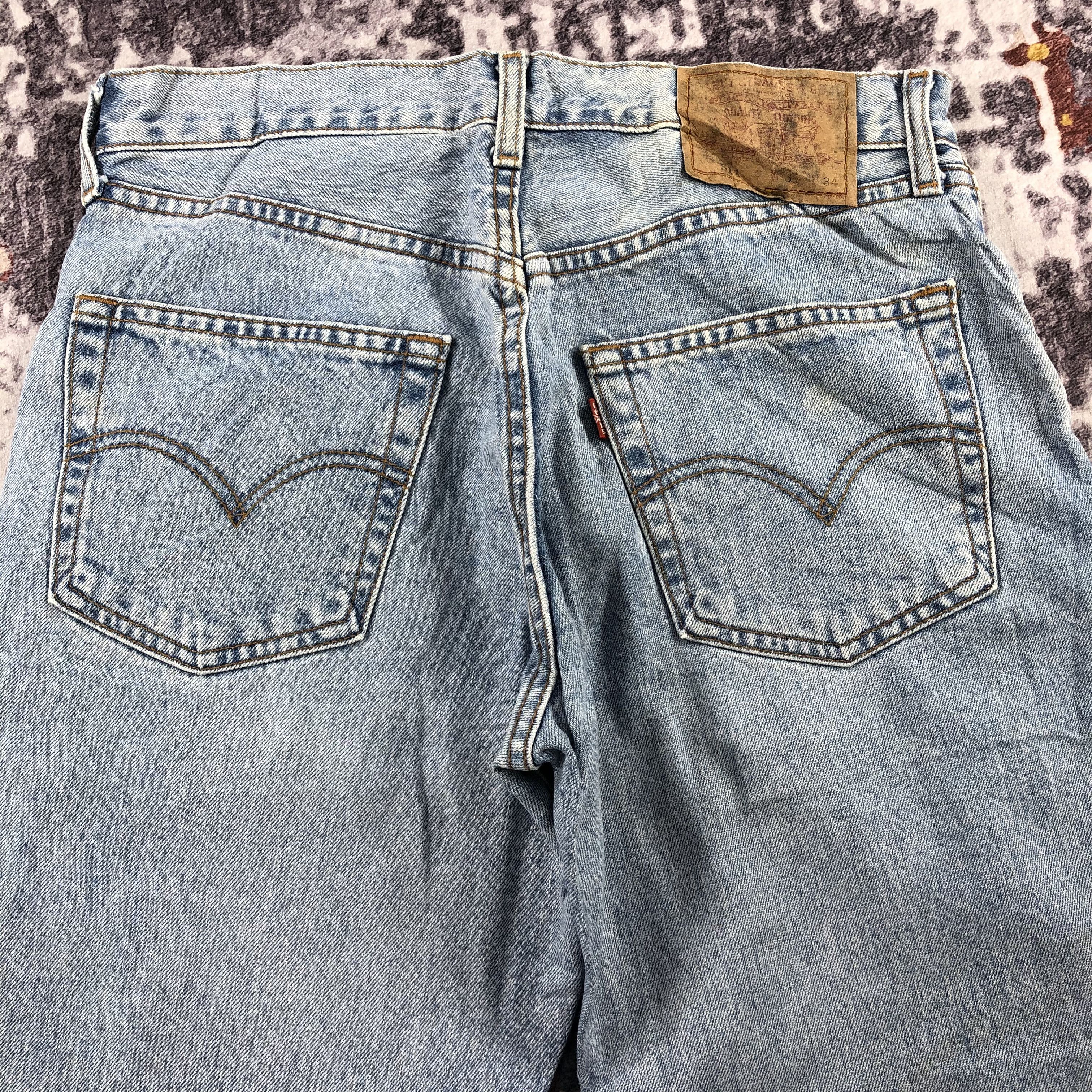 Levi's × Vintage Vintage 90s Light Wash Levis 511 Jeans-JM2160 Size US 30 / EU 46 - 12 Thumbnail