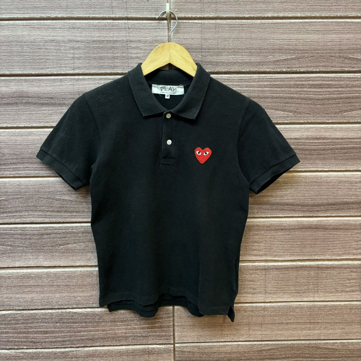Comme des Garcons 2002 Comme Des Garcons Play Polo Shirt Size M / US 6-8 / IT 42-44 - 1 Thumbnail