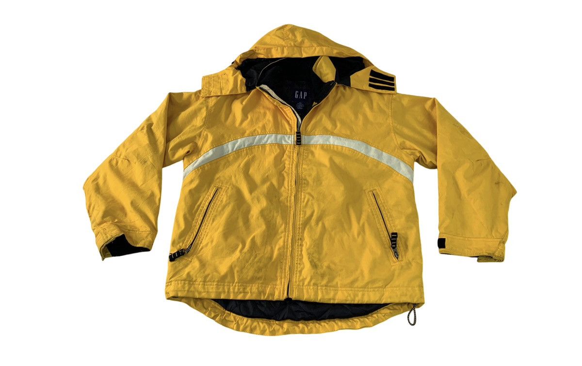 Gap × Vintage Vintage Style Gap Winter Ski Hooded Yellow Jacket Size US XS / EU 42 / 0 - 1 Thumbnail
