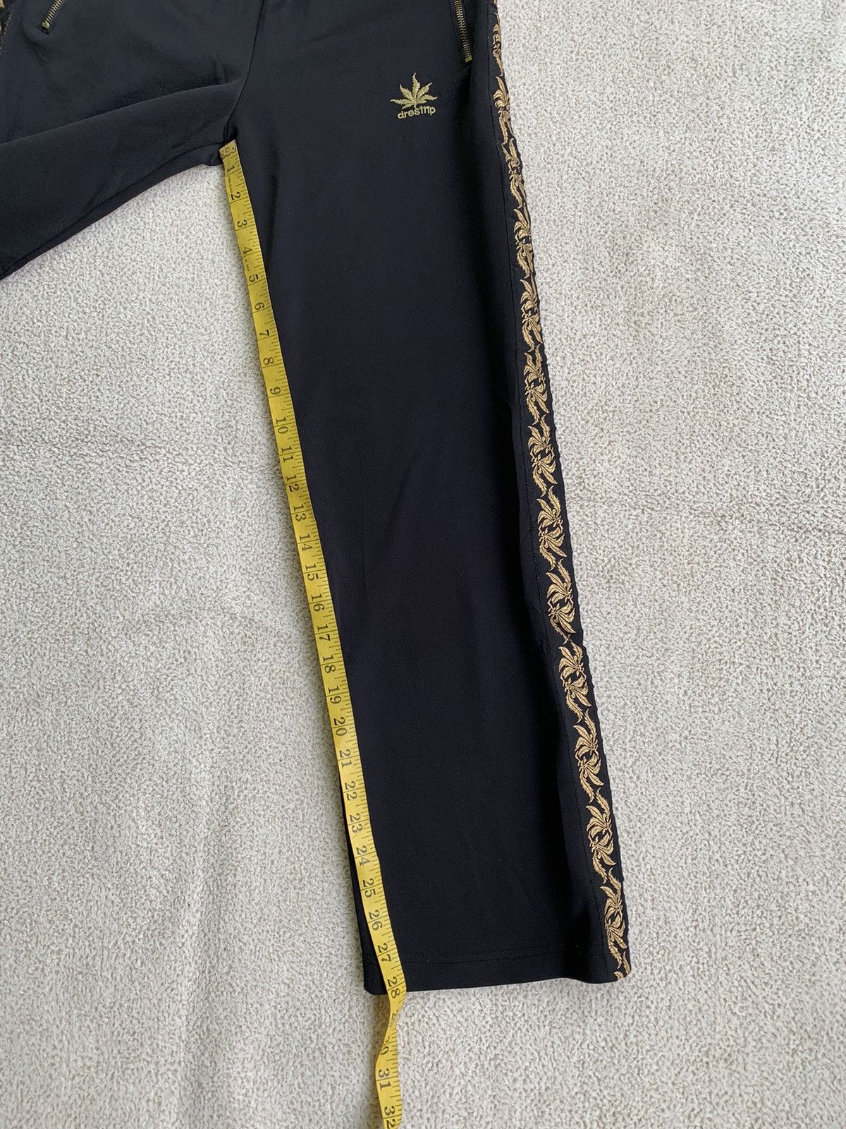 If Six Was Nine × Japanese Brand × Le Grande Bleu (L.G.B.) Drestrip Far Las Black Trackpants Size US 30 / EU 46 - 14 Thumbnail