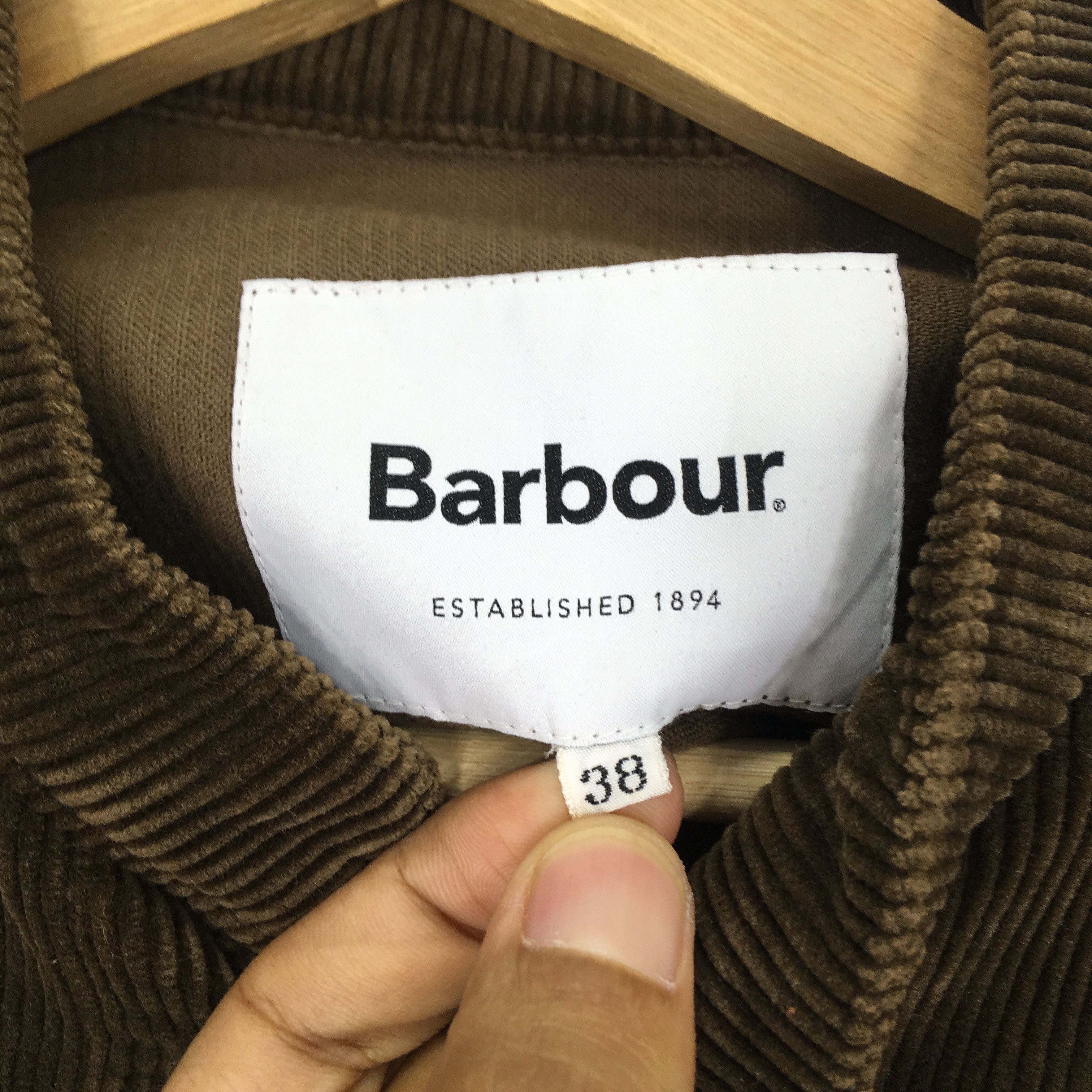 Barbour Vintage Barbour Corduroy Casual Workwear Jacket Size US M / EU 48-50 / 2 - 9 Thumbnail