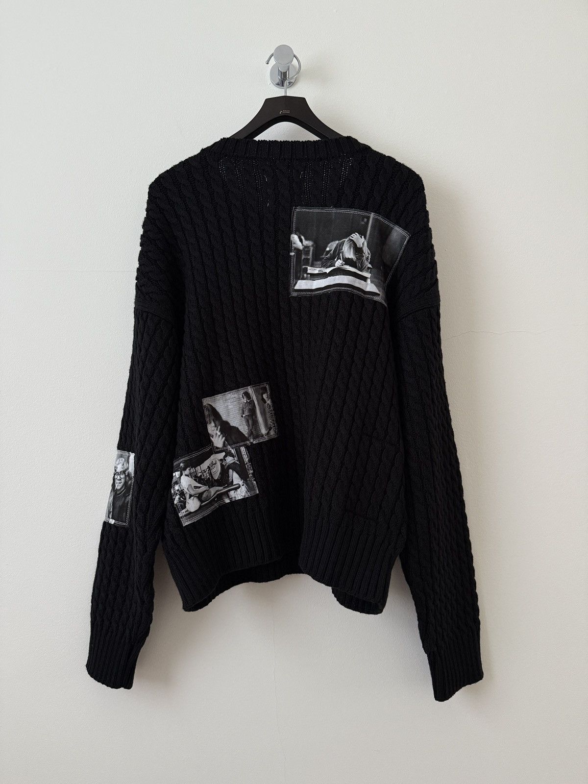 Takahiromiyashita The Soloist. Photo Patch Cable Knit Sweater Size US S / EU 44-46 / 1 - 2 Thumbnail