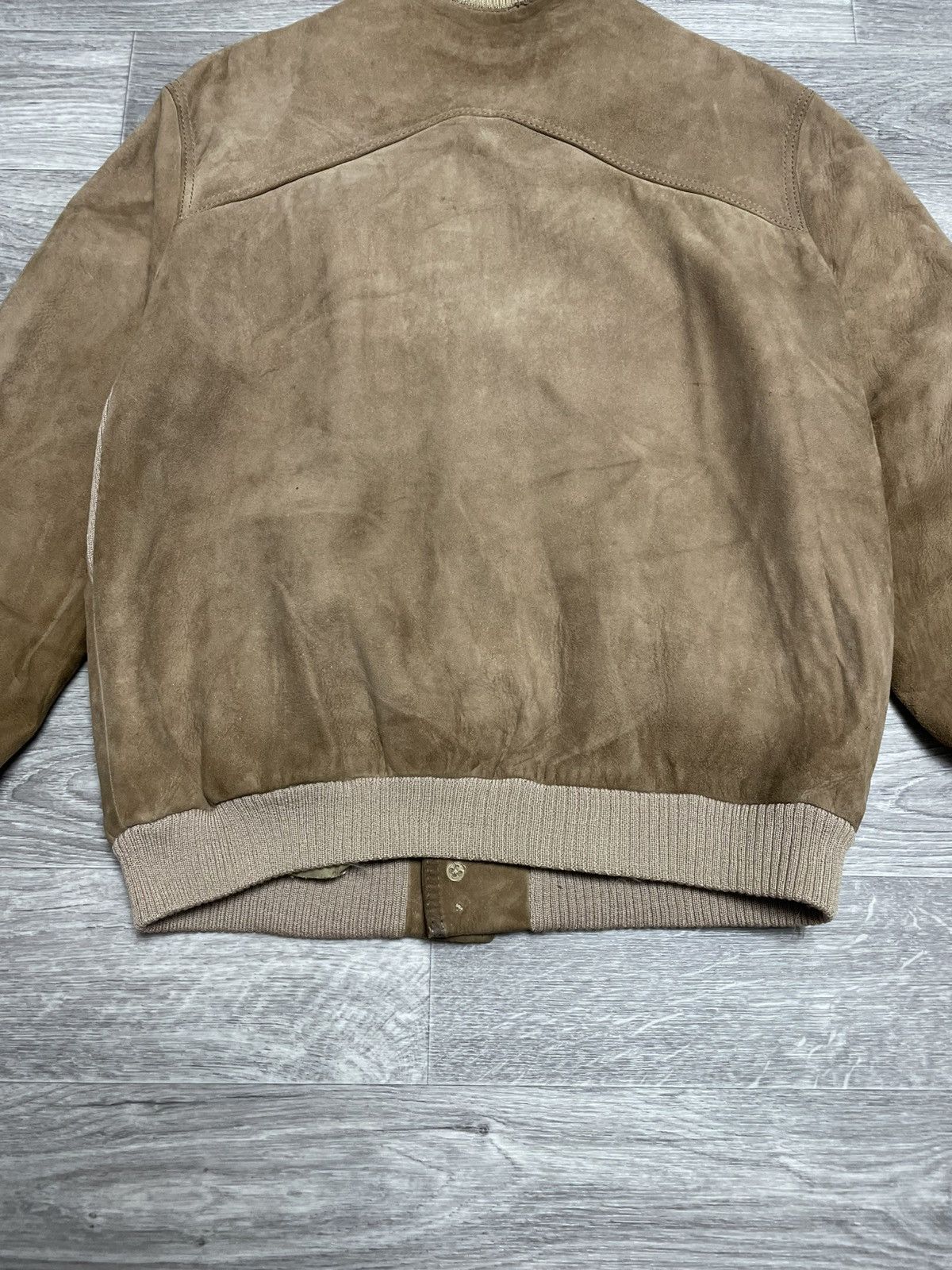 If Six Was Nine Vintage Brown Real Suede Button-Up Jacket Size US M / EU 48-50 / 2 - 19 Thumbnail