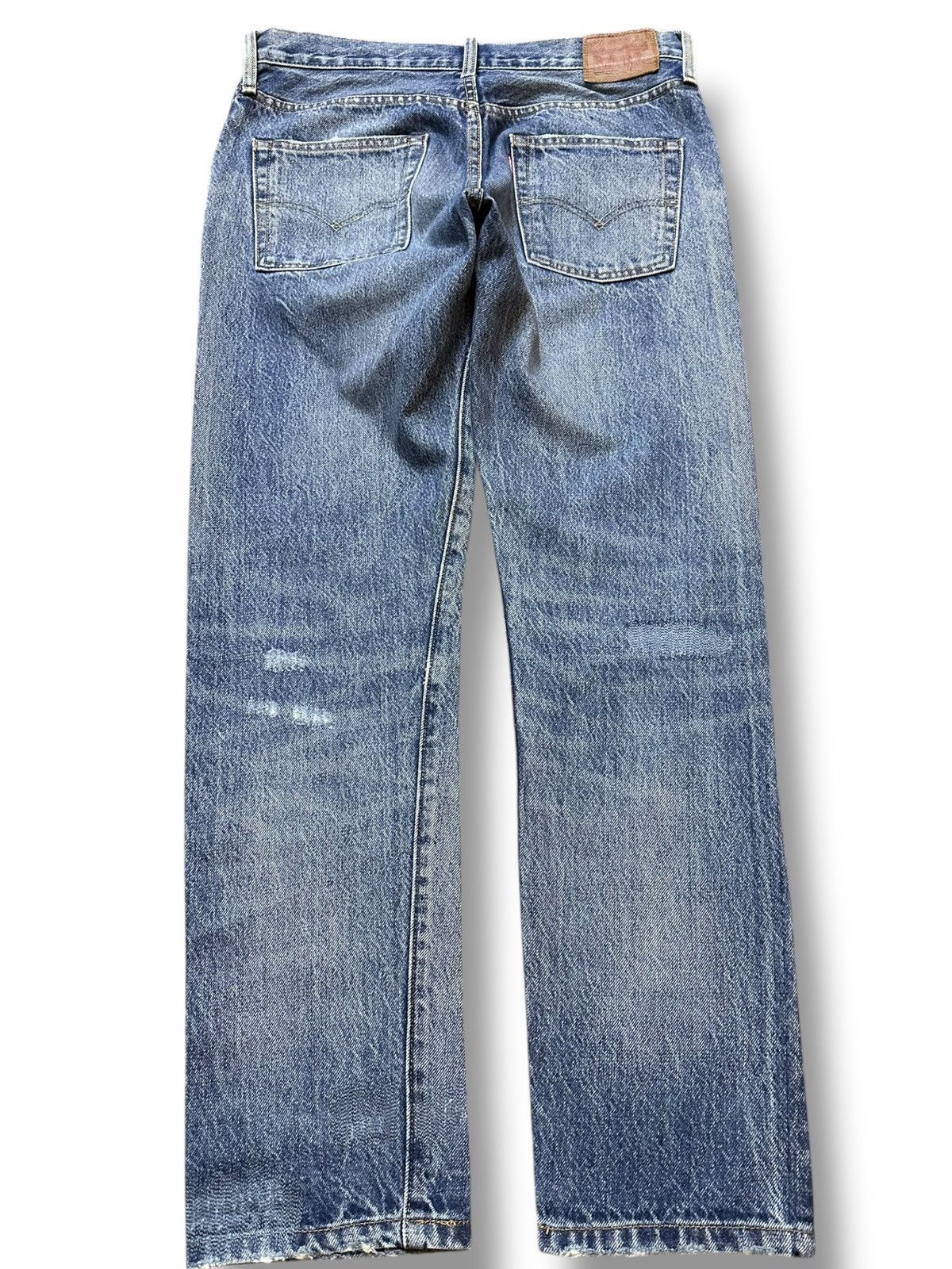 Levi's Vintage Clothing Vintage Levi’s 501 CT Selvedge Distressed Denim Size US 30 / EU 46 - 6 Thumbnail