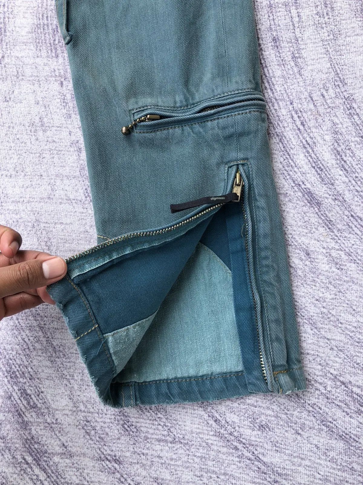 Vintage Vintage Pants Very Rare Zipper Design Size US 30 / EU 46 - 8 Thumbnail