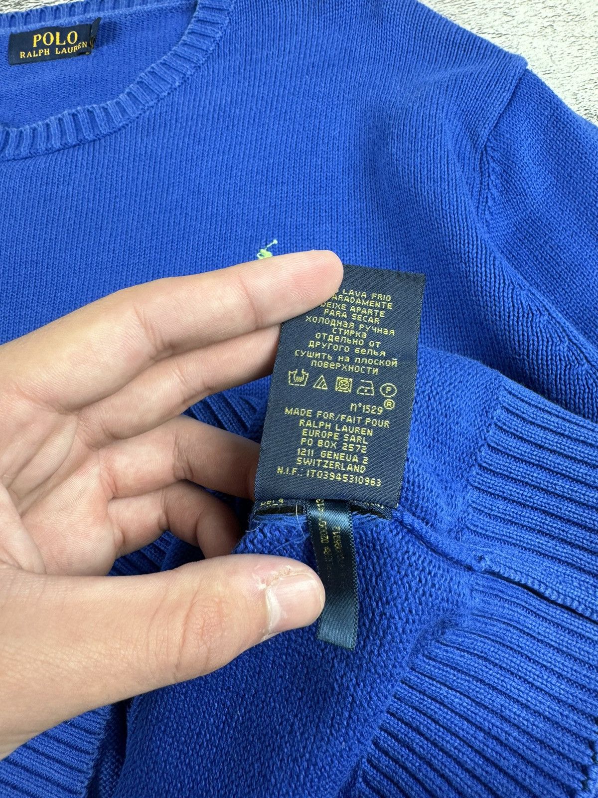 Polo Ralph Lauren Polo Ralph Lauren 90S Knited Old Money Men L Sweater Pullover Size US L / EU 52-54 / 3 - 10 Thumbnail
