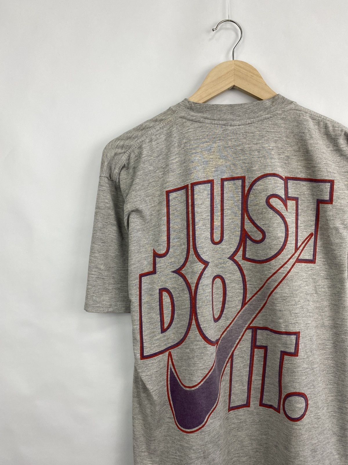 Nike 🇺🇸 Vintage 90s Nike Just Do It Swoosh Retro T-Shirt Hype Y2K Size US M / EU 48-50 / 2 - 4 Thumbnail