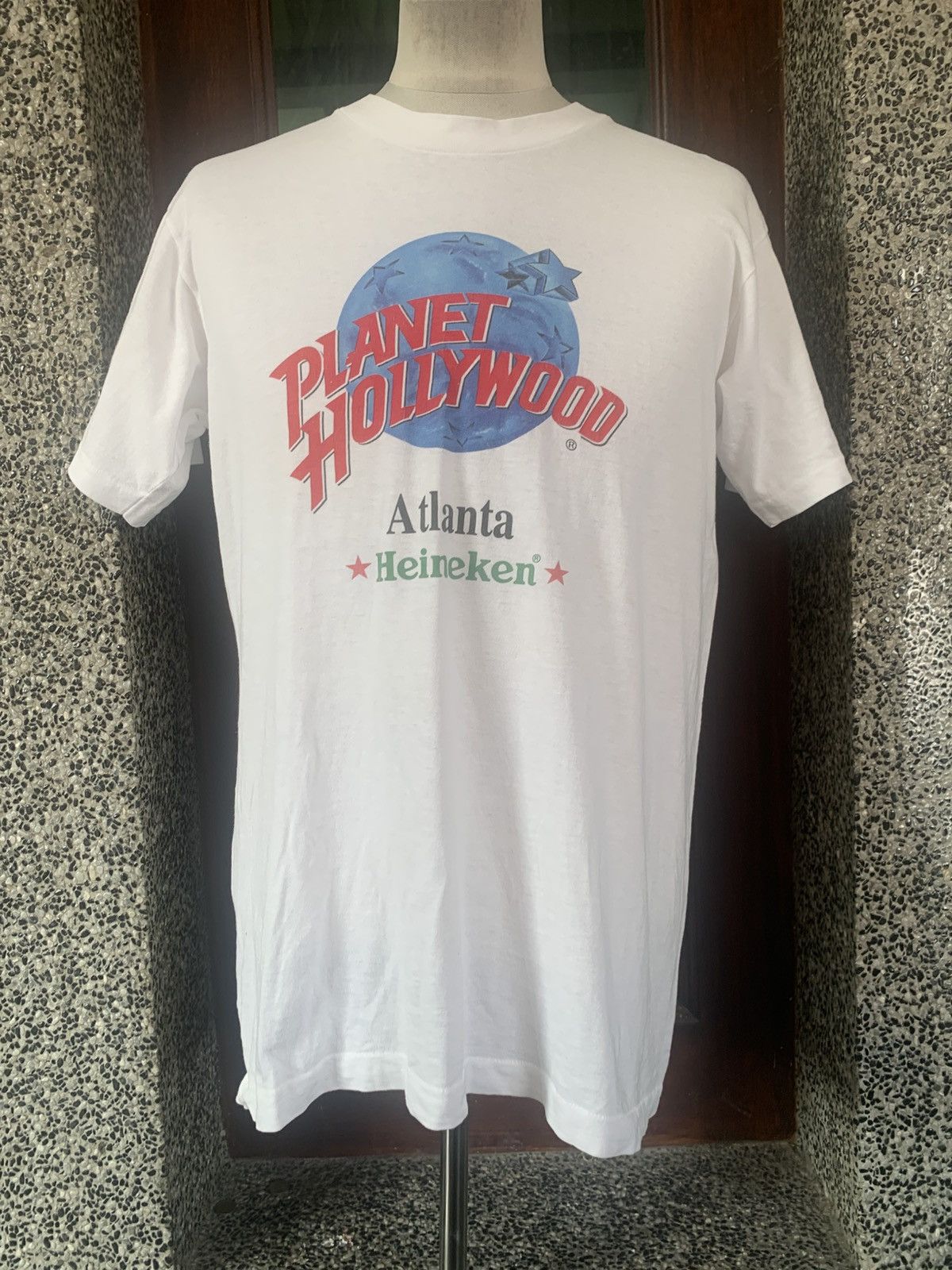 Planet Hollywood × Vintage Vintage Planet Hollywood Big Mommas Comedy Movie T shirt Size US M / EU 48-50 / 2 - 1 Thumbnail