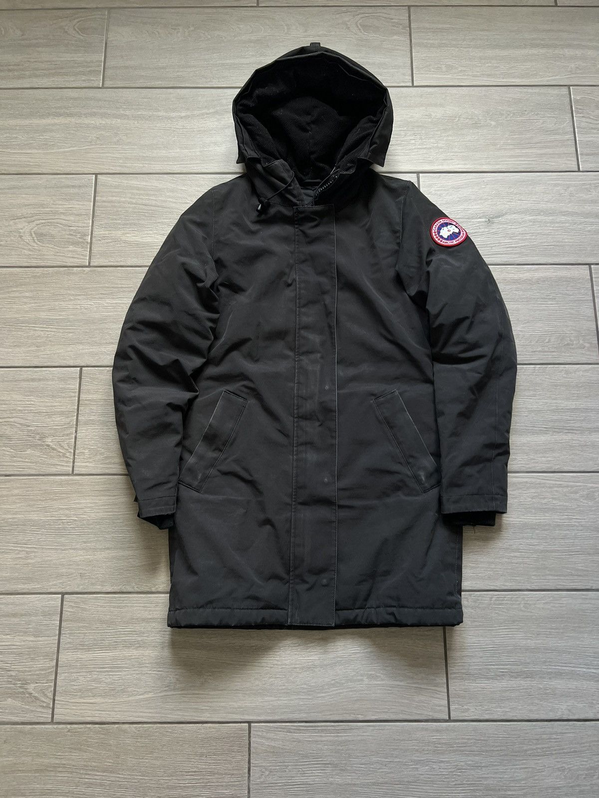 Canada Goose bisexual Sanford Parka Red